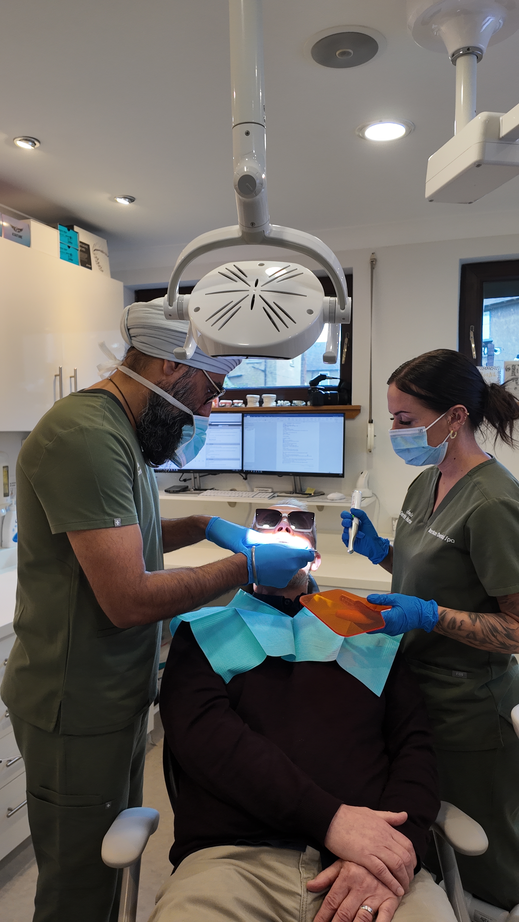 Barnton Dental Spa treatment in progress